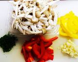 きのこのカレーソテー作り方1写真