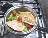 鶏の焼き蒸しソテー作り方1写真
