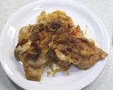 鶏の焼き蒸しソテー作り方5写真