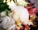 水なすと新たまねぎのさっぱり和え作り方5写真