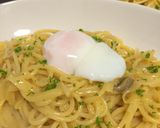 うちのカルボナーラ風スパゲティ作り方6写真