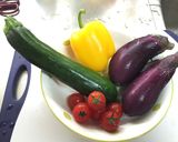 フライパンひとつで簡単！夏野菜カレー作り方1写真