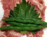 我が家のおつまみ♪豚肉のいんげん巻き作り方3写真