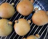 黒ごま♪くまちゃんあんパン作り方9写真