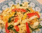 簡単！野菜炒め豚キャベツ☆常備菜おかず♪作り方8写真