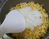 *;*簡単！ツナそぼろのご飯ケーキ*;*作り方4写真