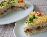 *;*簡単！ツナそぼろのご飯ケーキ*;*作り方10写真