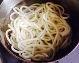★簡単！釜玉うどん★作り方1写真