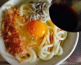 ★簡単！釜玉うどん★作り方2写真
