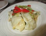 フライパン一つで、野菜たっぷり蒸餃子作り方7写真
