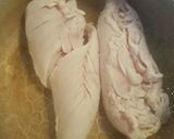 ♡ささみと豆苗の塩昆布和え♡作り方1写真