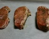 厚切り豚ロースのオーブン焼き作り方1写真