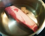豚塊り肉やわやわモヤシとろとろ餡掛け作り方1写真