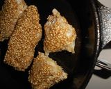 飲茶点心☆胡麻餃子☆作り方4写真