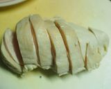 簡単手間いらず「鶏むね肉&ネギだれ」作り方2写真