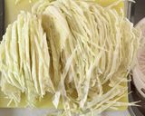 カレー味キャベツの油揚げの袋チーズ焼き♡作り方1写真