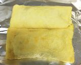 カレー味キャベツの油揚げの袋チーズ焼き♡作り方5写真