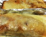 カレー味キャベツの油揚げの袋チーズ焼き♡作り方7写真