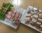 バーベキュー串焼き　野菜がたっぷり取れる作り方16写真
