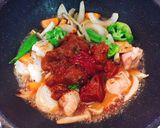 鶏と野菜のデミグラスソース煮込み作り方8写真