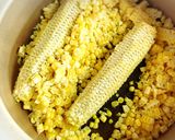 甘くて濃厚生とうもろこしと鶏出汁のスープ作り方6写真