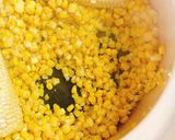 甘くて濃厚生とうもろこしと鶏出汁のスープ作り方7写真