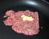 合挽肉を使ったフワトロ卵のオムライス作り方1写真