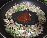 合挽肉を使ったフワトロ卵のオムライス作り方4写真