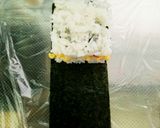 自己流おにぎらず★海苔少なめ作り方3写真