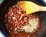 煎り落花生で作る☆固くないピーナッツ味噌作り方3写真