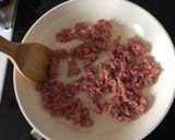 麻婆豆腐スパゲッティ作り方3写真