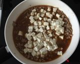 麻婆豆腐スパゲッティ作り方5写真