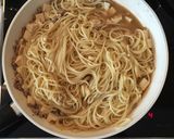麻婆豆腐スパゲッティ作り方9写真