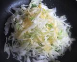 キャベツオムレツ（一銭洋食風）作り方3写真