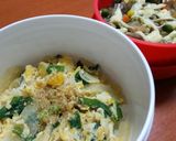 オイスターソースdeニラ玉*玉*丼☆弁当作り方3写真