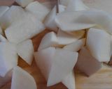 簡単！和食に♪豚肉と大根と蒟蒻の煮物＊ﾟ作り方1写真