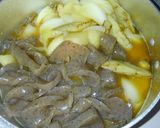 簡単！和食に♪豚肉と大根と蒟蒻の煮物＊ﾟ作り方8写真