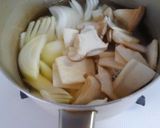 簡単❃マグロとエリンギと玉ねぎの白だし煮作り方4写真
