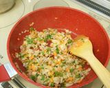 簡単！カレー炒飯作り方4写真