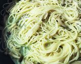 なめ茸De簡単きのこパスタ作り方4写真