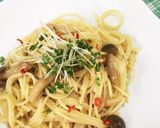 なめ茸De簡単きのこパスタ作り方5写真