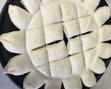 ☆我が家に咲いた！大きなひまわりパン☆作り方8写真