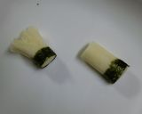 さけるチーズでイソギンチャク作り方1写真