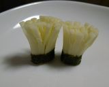 さけるチーズでイソギンチャク作り方2写真