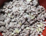 ピリ辛甘豚肉のガパオ風そぼろかけご飯作り方6写真