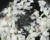 ピリ辛甘豚肉のガパオ風そぼろかけご飯作り方7写真