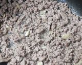ピリ辛甘豚肉のガパオ風そぼろかけご飯作り方5写真