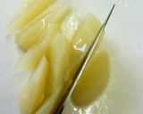 白桃と生ハムの冷製カッペリーニ作り方3写真