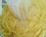 白桃と生ハムの冷製カッペリーニ作り方7写真
