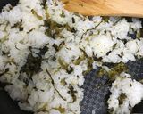 簡単！高菜と玉子のバターチャーハン作り方3写真